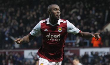 West Ham United striker Carlton Cole