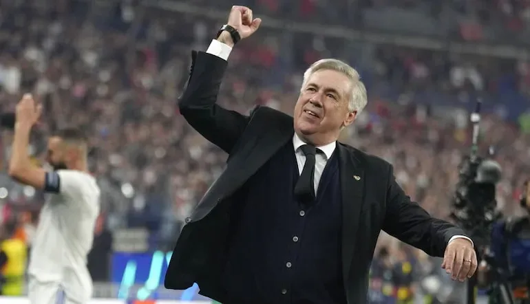 Real Madrid manager Carlo Ancelotti