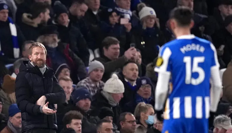 Brighton manager Graham Potter