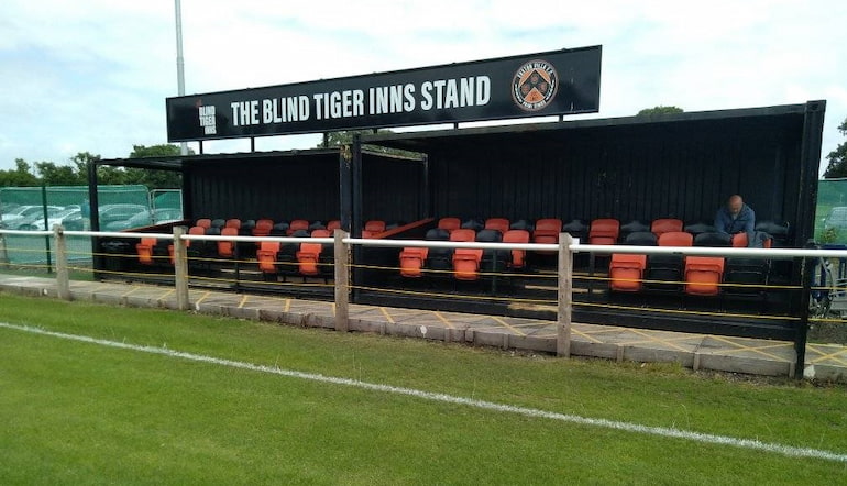 Blind Tigers Inns Stand at Euxton Villa