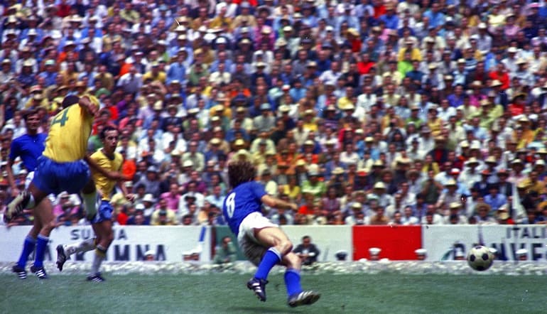 1970 World Cup Final Brazil goal