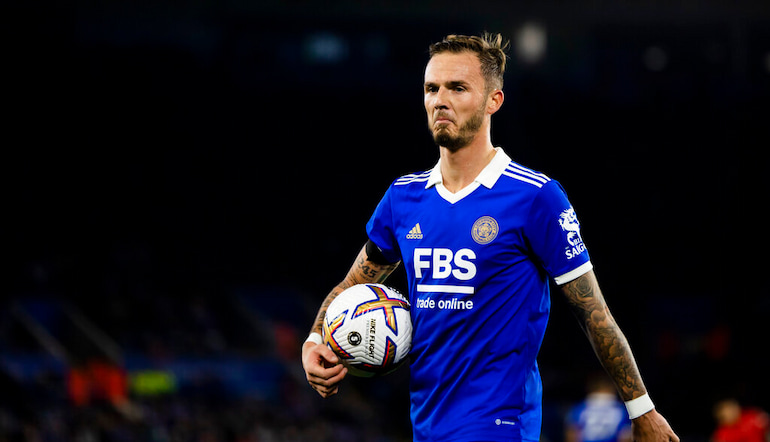 James Maddison Leicester winger