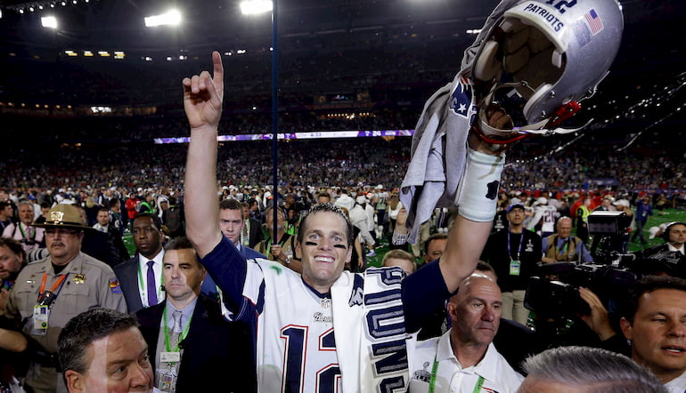 Tom Brady wins Super Bowl - NFL UK fans