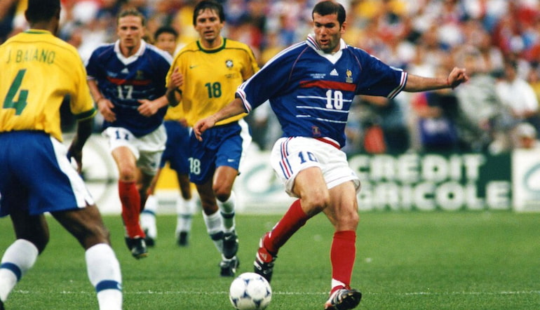 Zidane 90s France