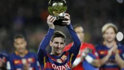 Lionel Messi wins Ballon d'Or