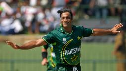 Pakistan bowler Shoaib Akhtar
