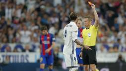 Red cards for Sergio Ramos