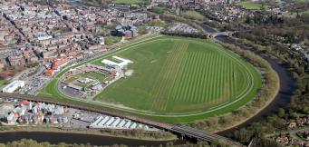 Aerial Chester Racecourse photograph