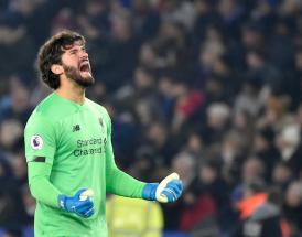 Alisson Becker is the best goalkeeper in the Premier League