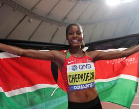 Who is Kenyan athlete Beatrice Chepkoech?