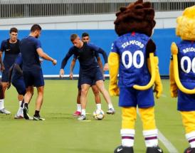 Stamford the Lion & Bridget the Lioness are the two Chelsea mascots