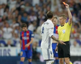 Red cards for Sergio Ramos