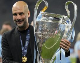 Man City treble winners 2023