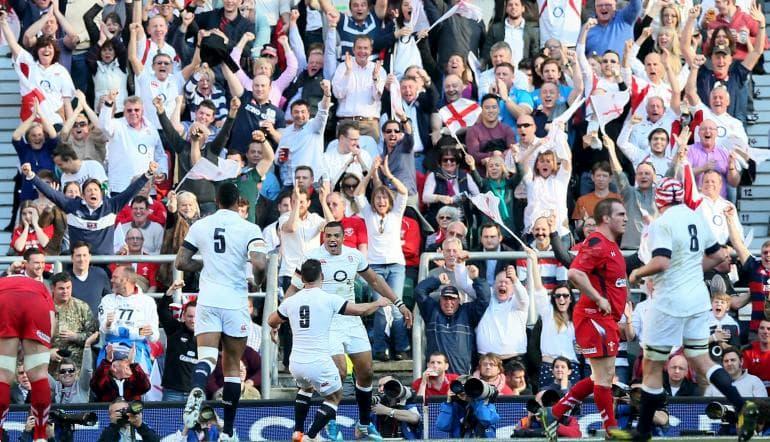 England Fans Twickenham 6 Nations - Alastair Grant