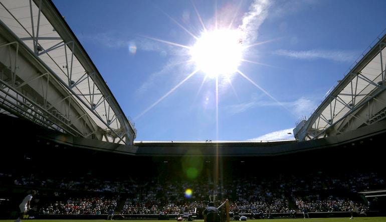 Wimbledon Famous Tennis Stadium