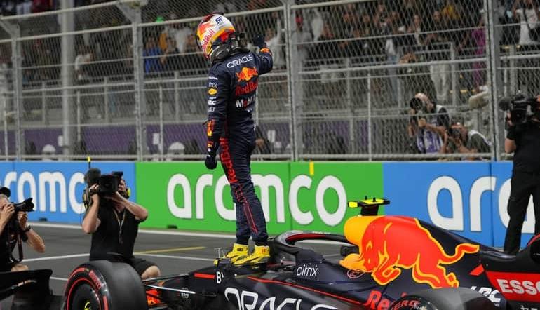 Sergio Perez Red Bull Driver