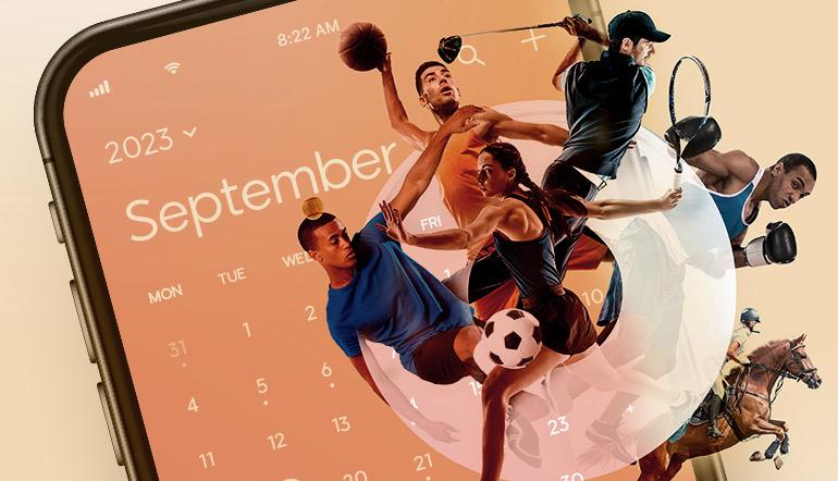 September sports events