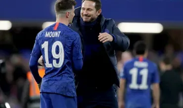 Frank Lampard and Chelsea youth star Mason Mount